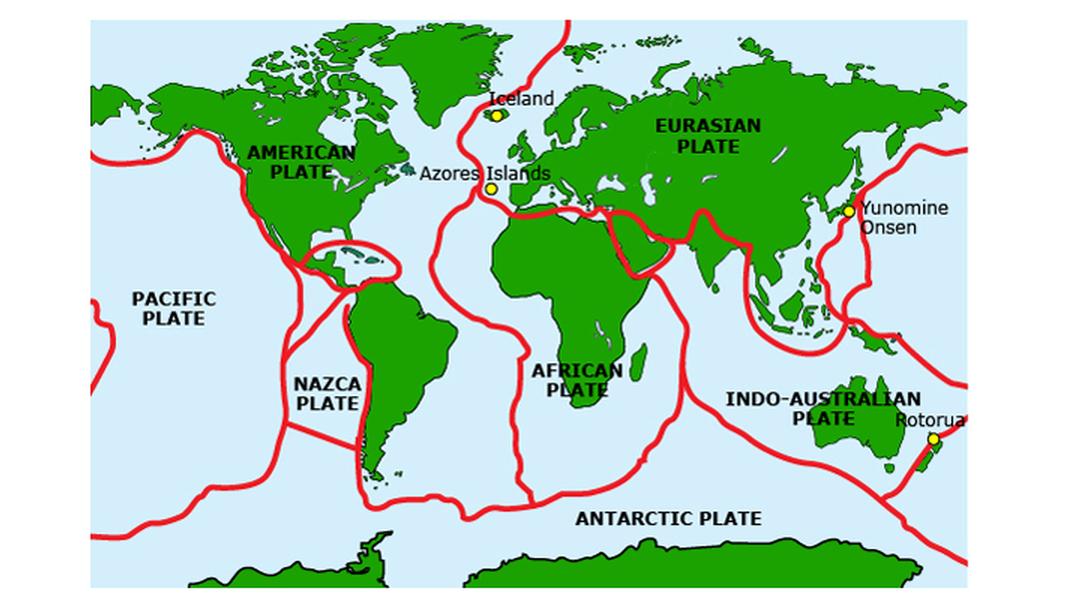 Tectonic Plates Map